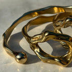 bracelet acier inoxydable, en doré